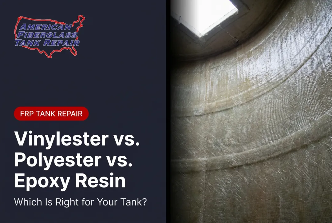Vinylester vs. Polyester vs. Epoxy Resin: Which Is Right for Your Tank?
