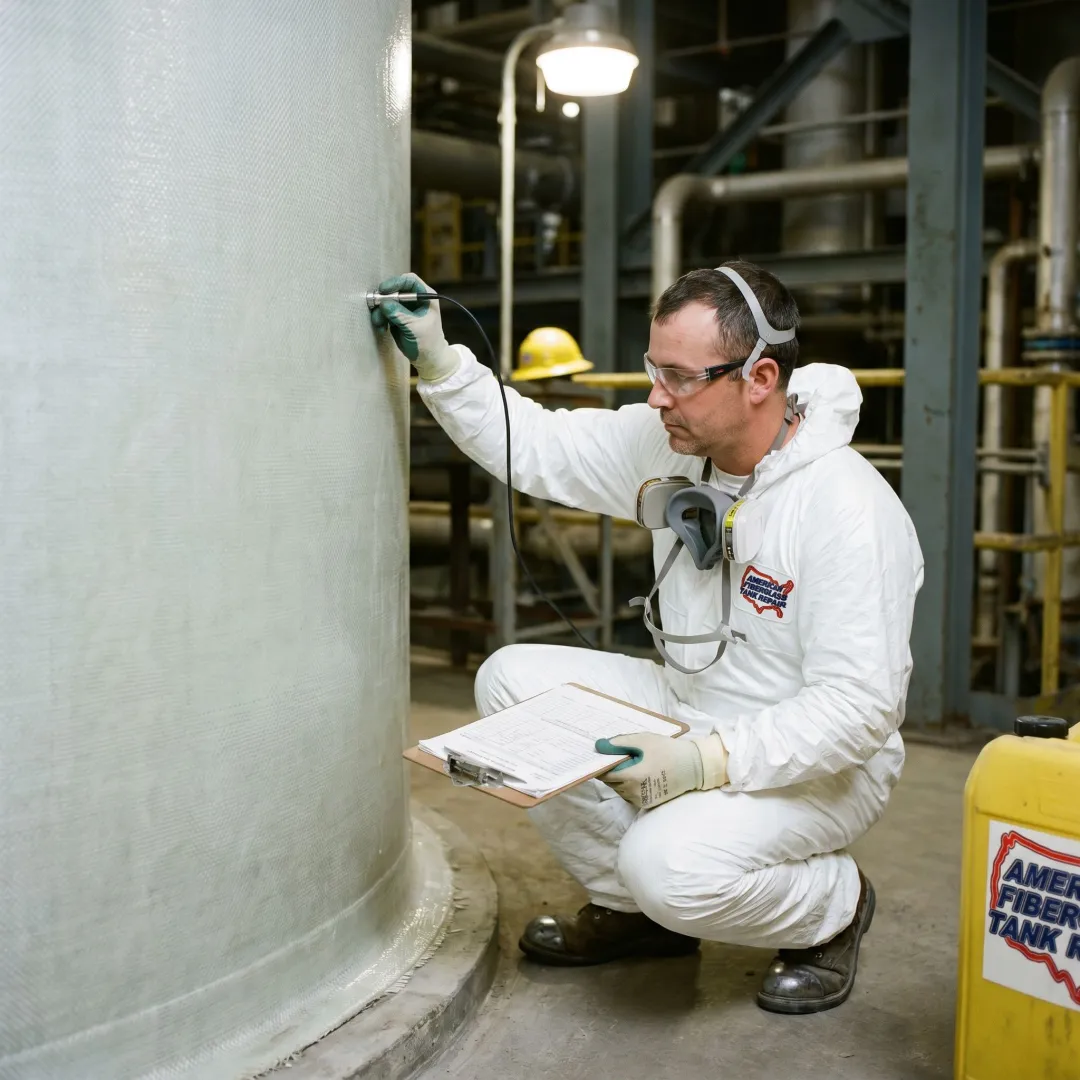 Power Plant FGD Scrubber / FRP Repair