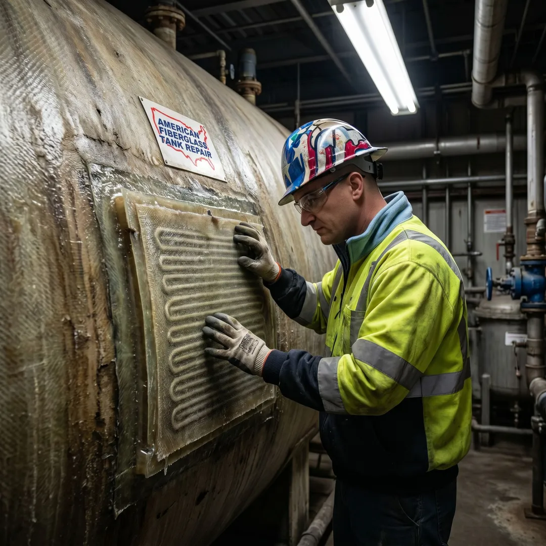 FRP Heating Panel Repair