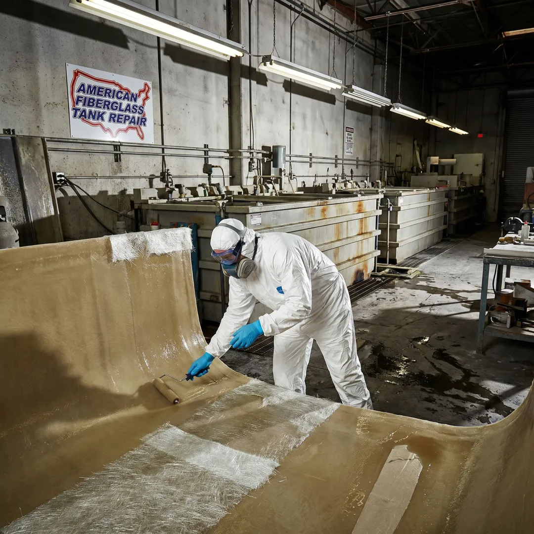Metal Finishing & Plating FRP Tank Repair