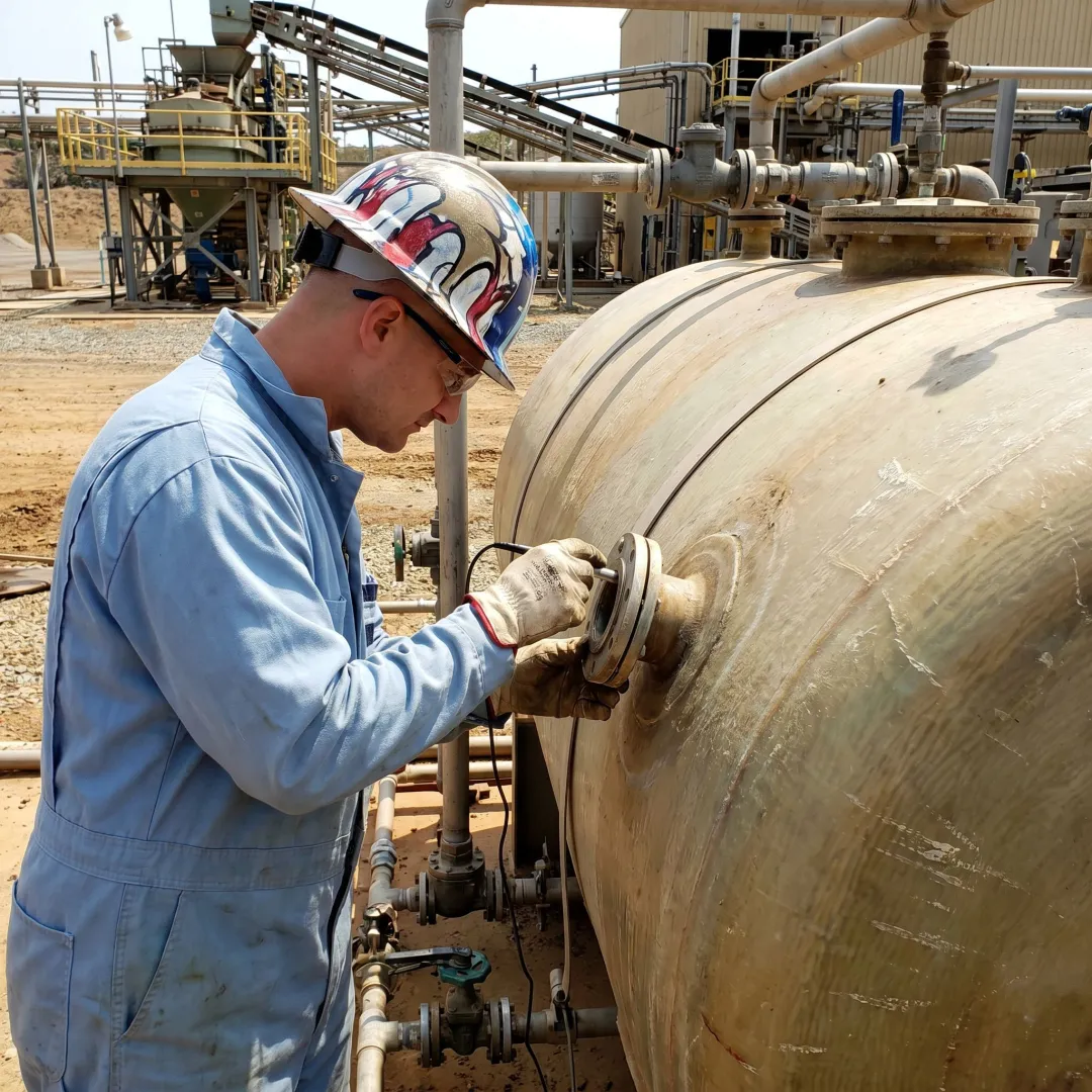 Mining & Mineral Processing FRP Tank Repair