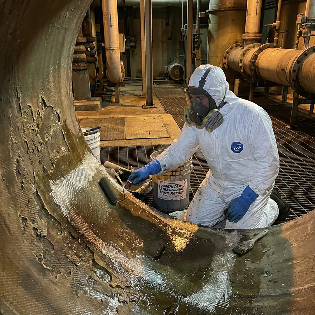 Fiberglass Scrubber Repair and Maintenance Services