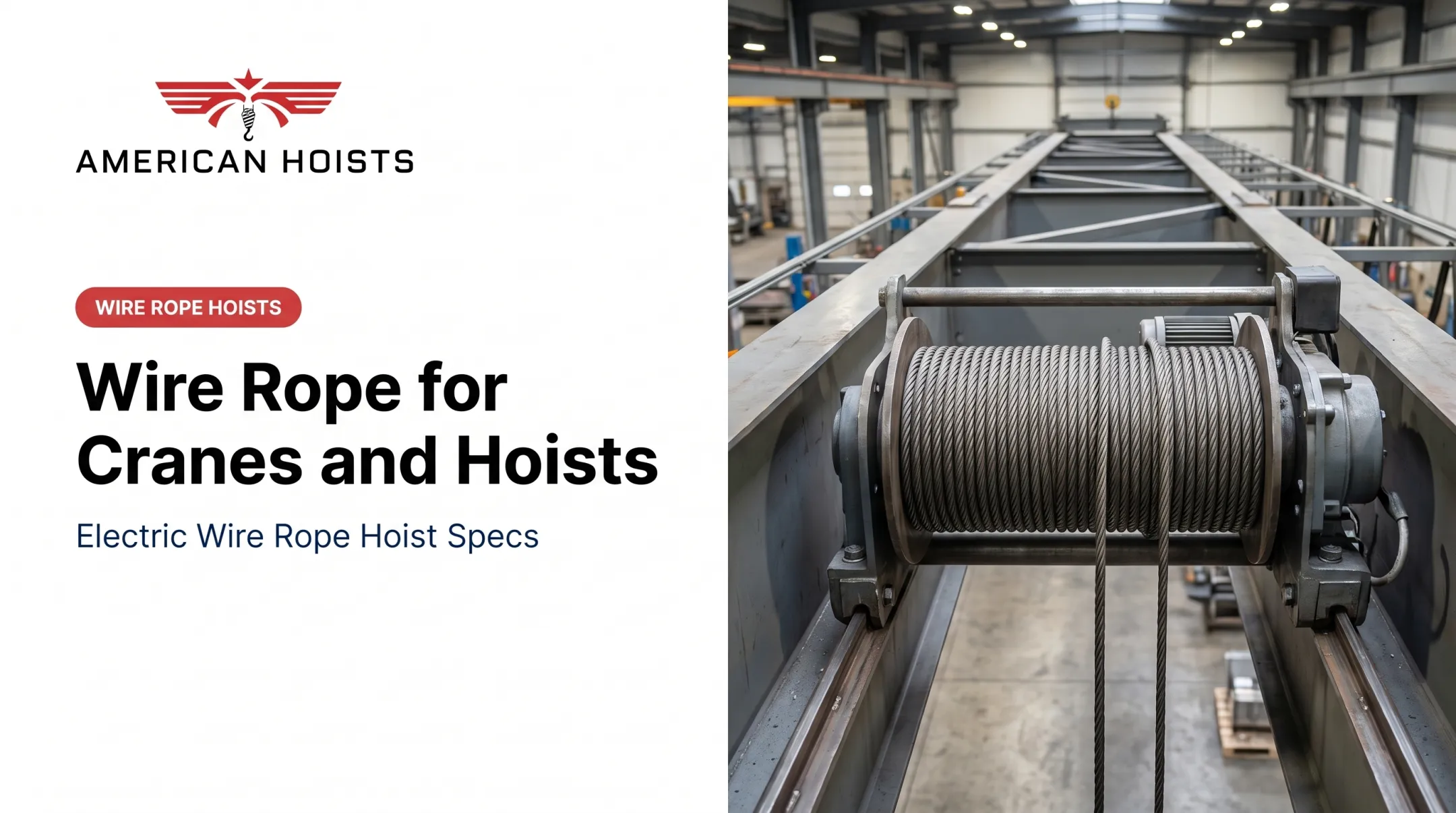 Wire Rope for Cranes and Hoists