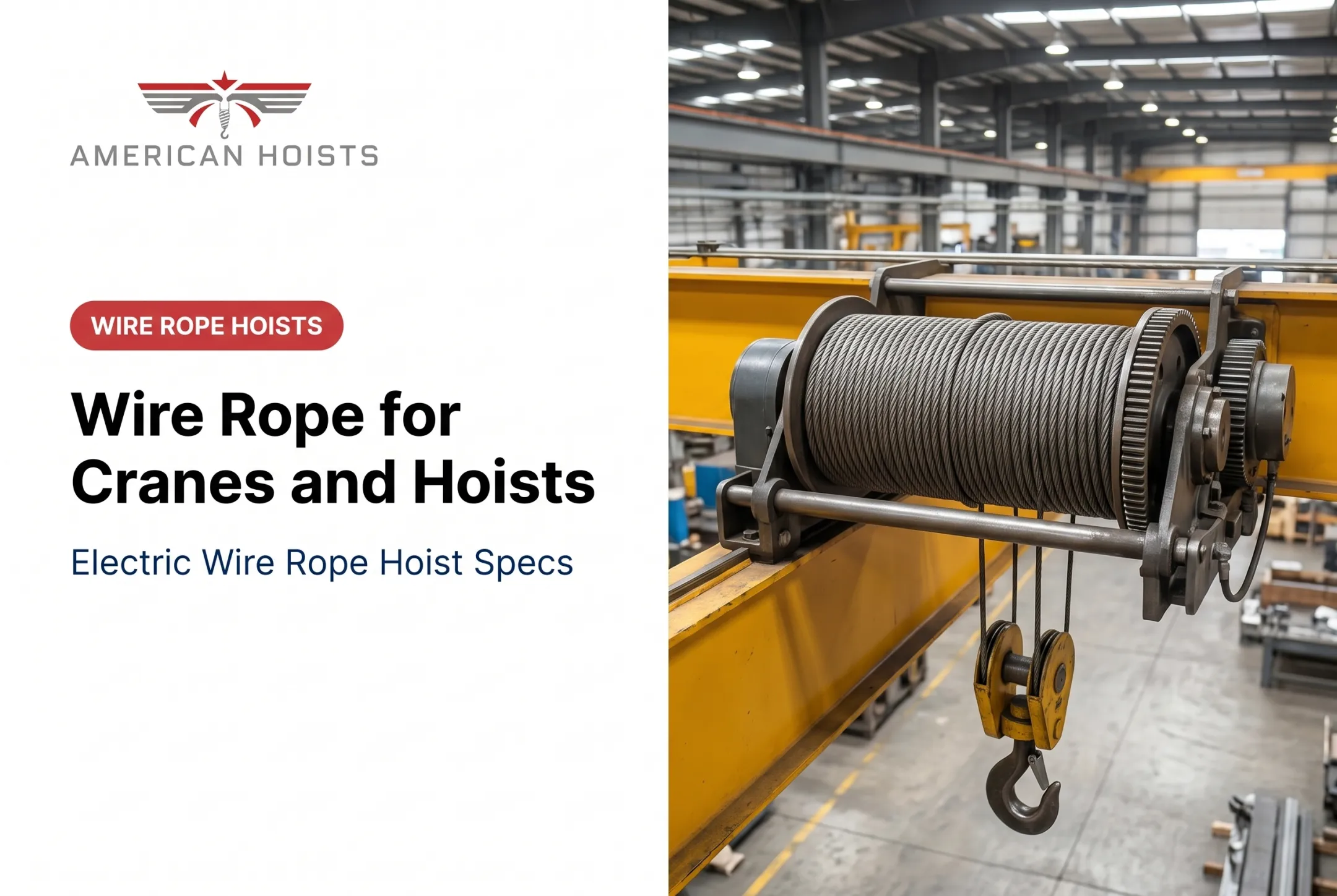 Wire Rope for Cranes and Hoists