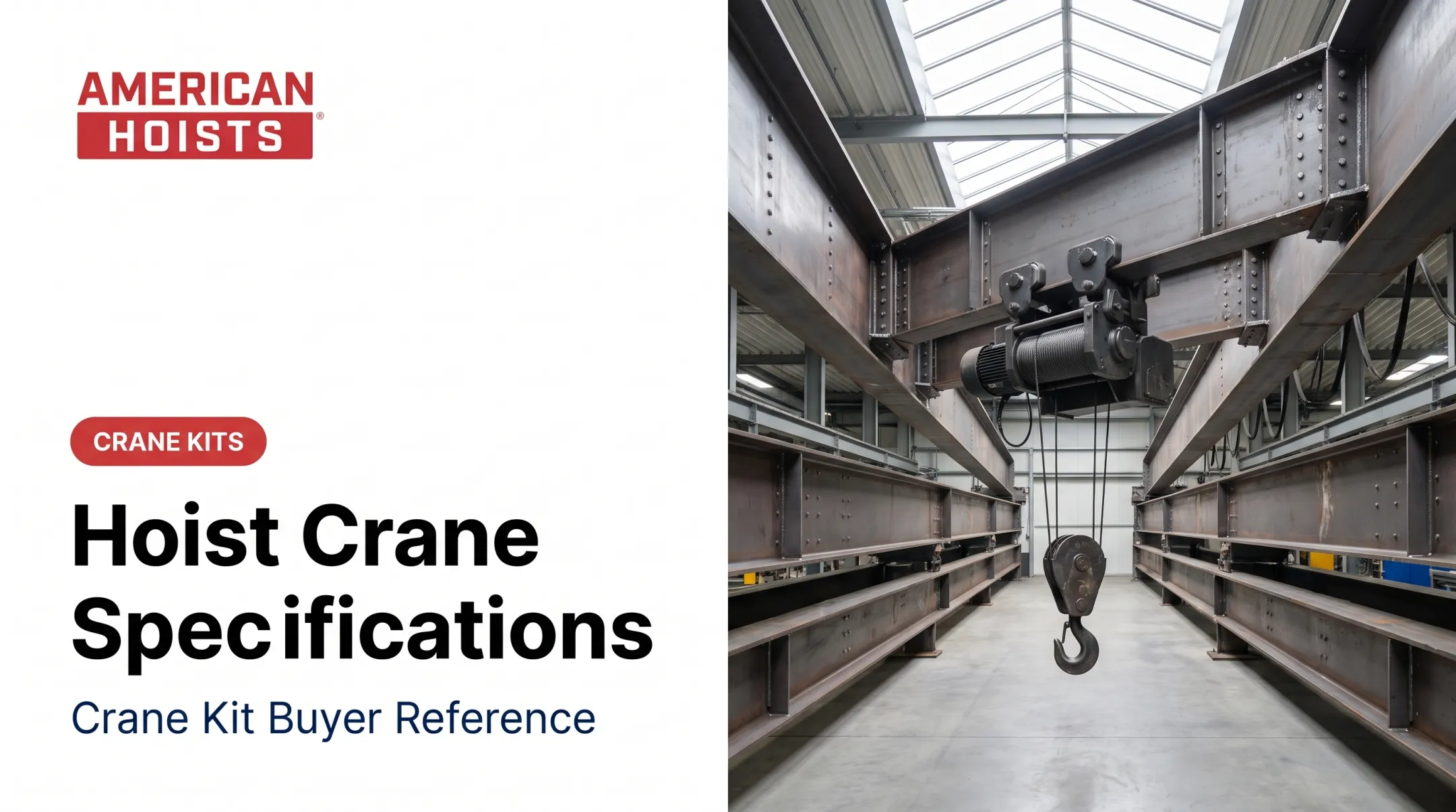 Hoist Crane Specifications