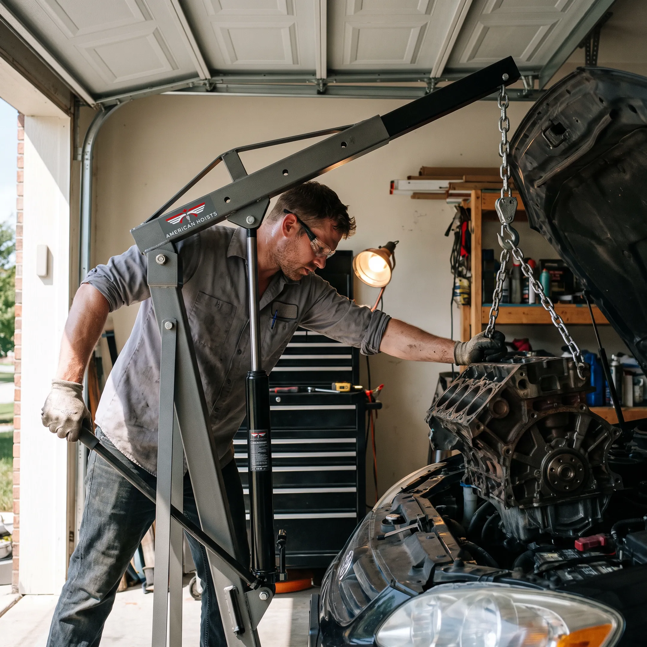 Home garage automotive enthusiast