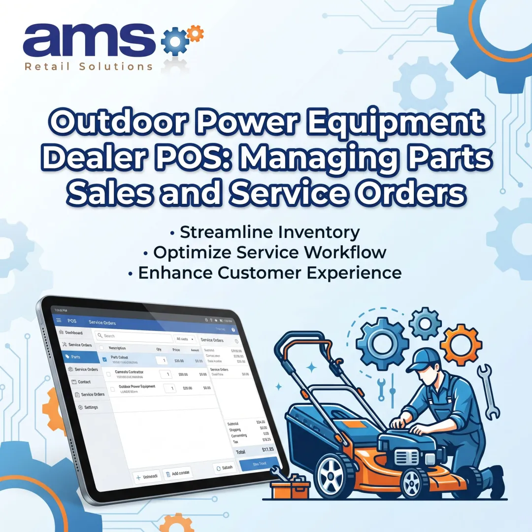 Outdoor Power Equipment Dealer POS: Managing Parts Sales and Service Orders