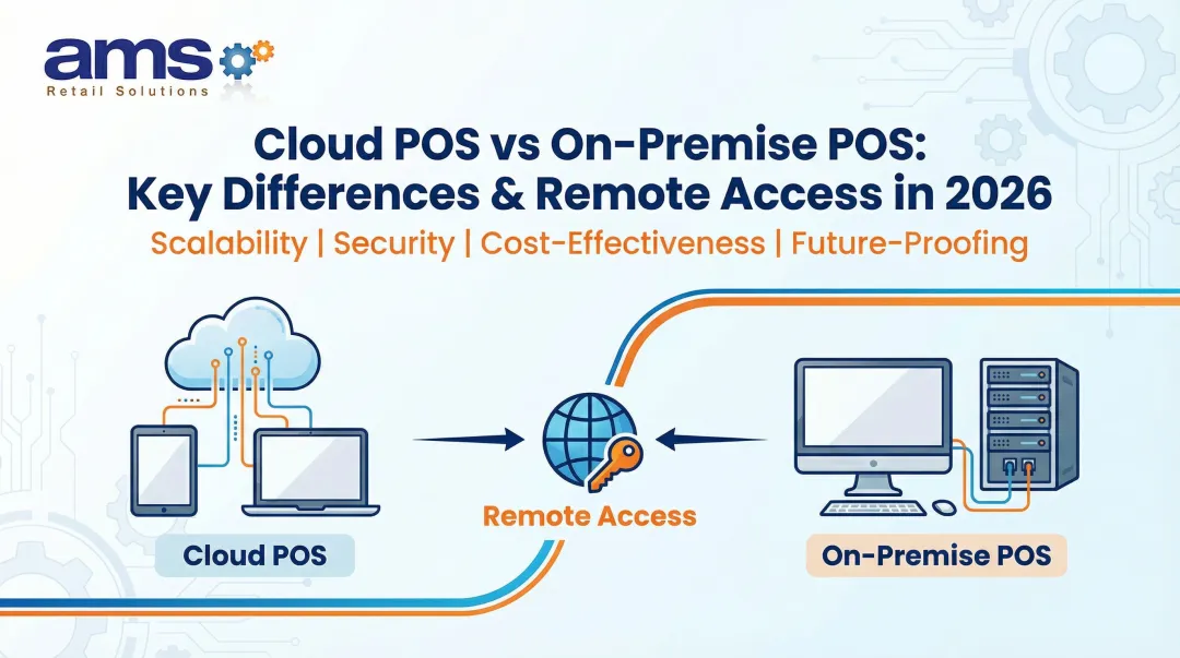 Cloud POS vs On-Premise POS: Key Differences & Remote Access in 2026