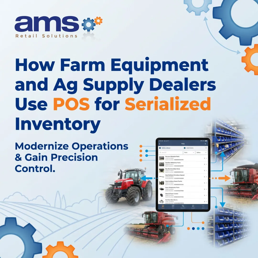 How Farm Equipment and Ag Supply Dealers Use POS for Serialized Inventory