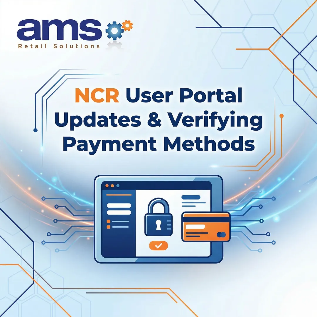 NCR User Portal Updates and Verifying Payment Methods