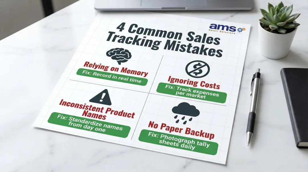 Four common farmers market sales tracking mistakes and how to avoid them