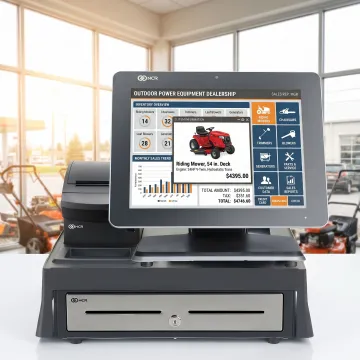 POS dashboard for equipment dealership operations
