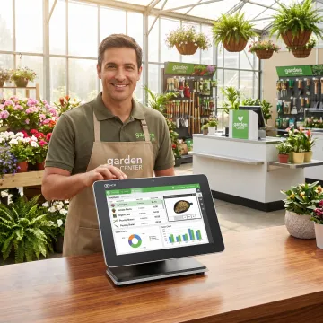 Garden center inventory and POS dashboard