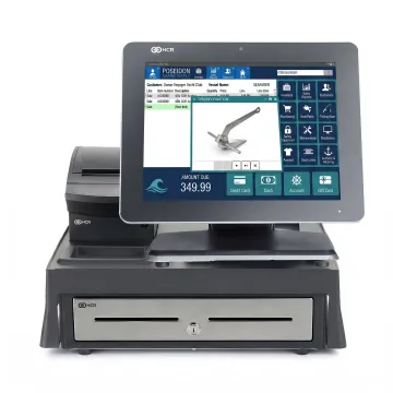 Retail software dashboard for marine supply store