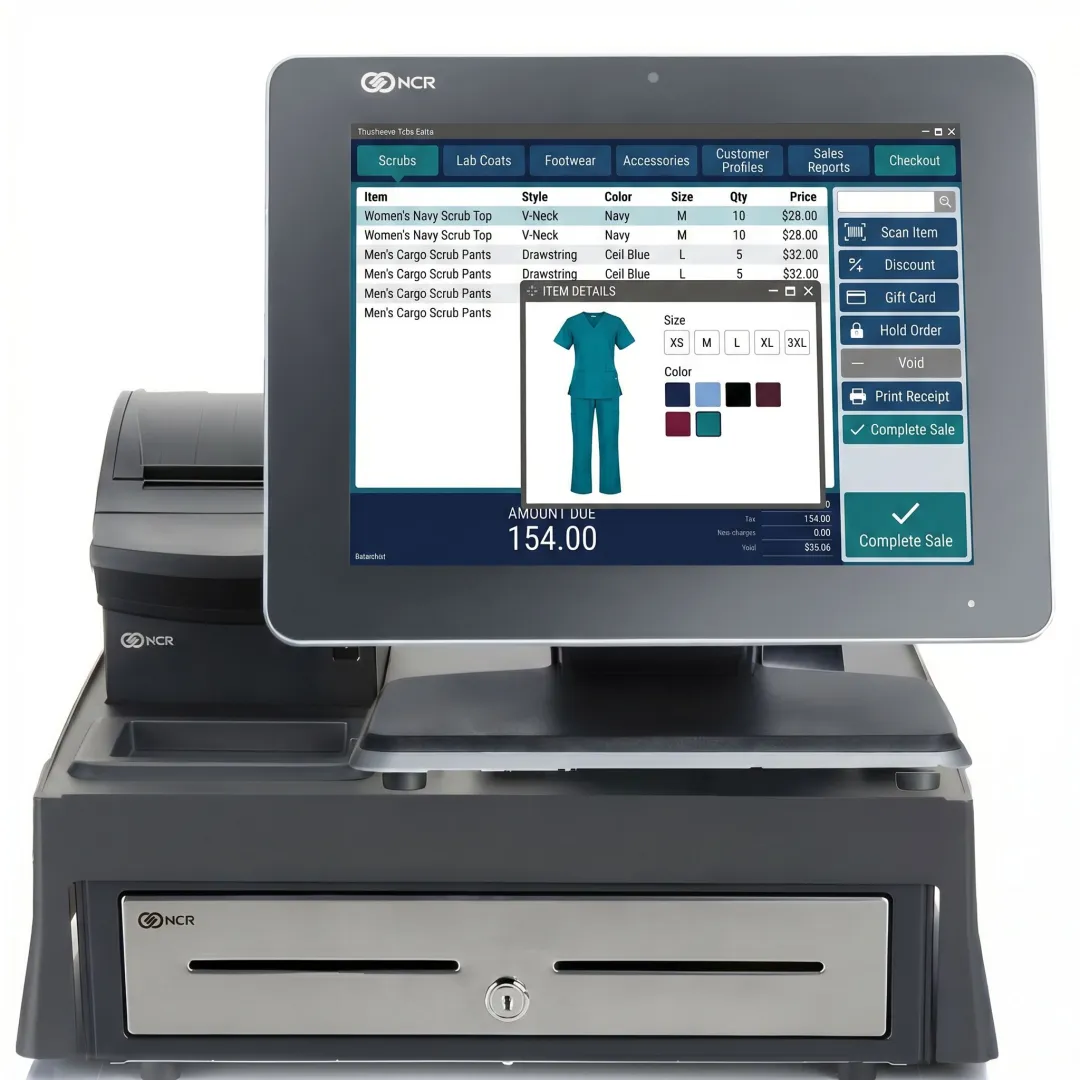 Uniform retail software dashboard and inventory tools