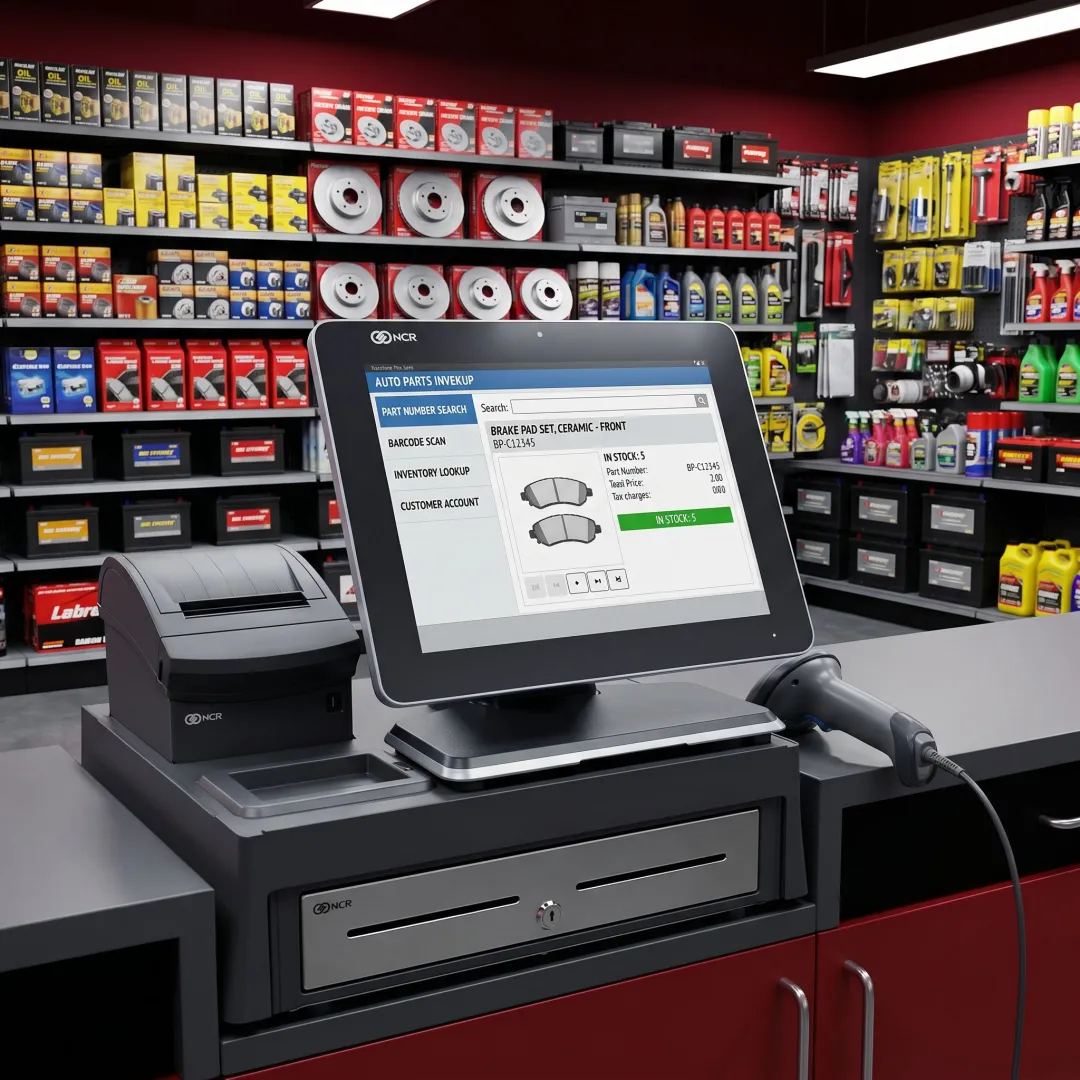 Inventory and checkout tools for auto parts retail