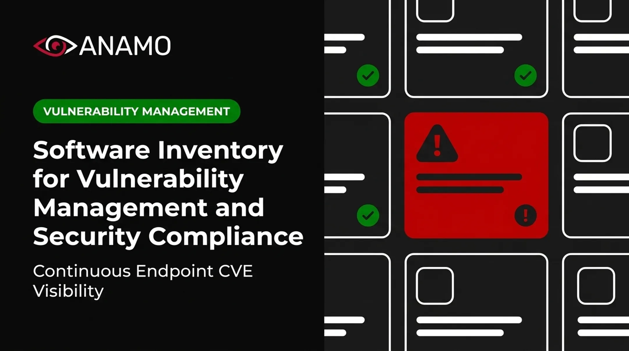 Software Inventory for Vulnerability Management and Security Compliance