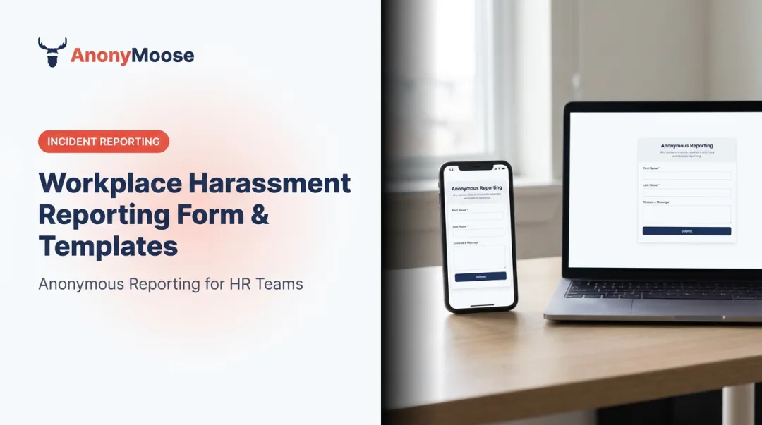Workplace Harassment Reporting Form & Templates