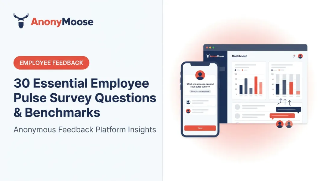 30 Essential Employee Pulse Survey Questions & Benchmarks