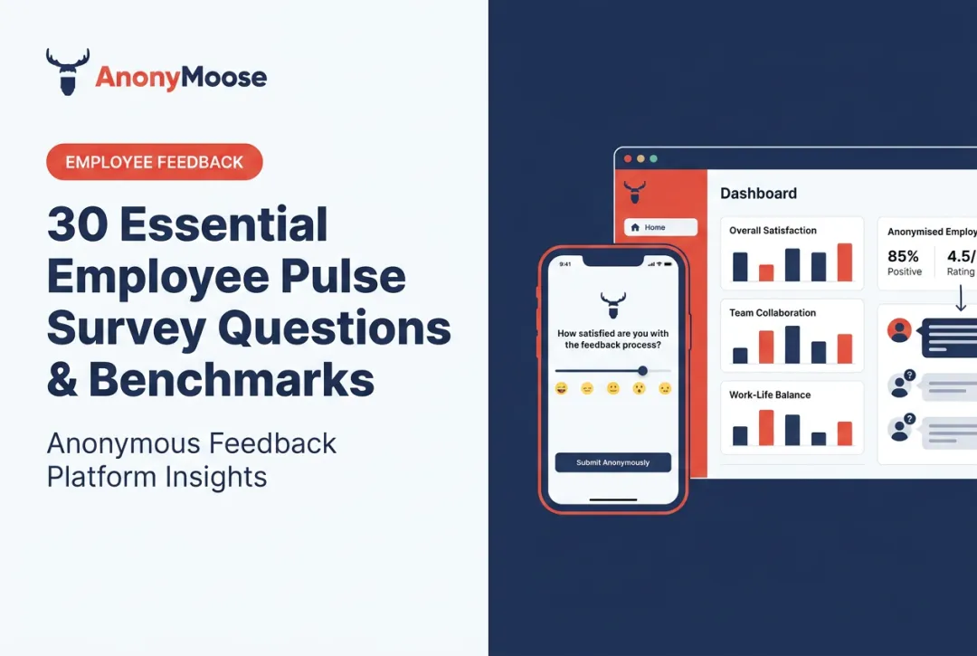 30 Essential Employee Pulse Survey Questions & Benchmarks