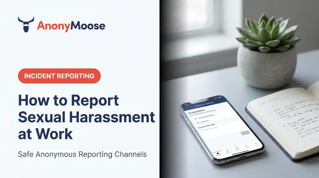 How to Report Sexual Harassment at Work