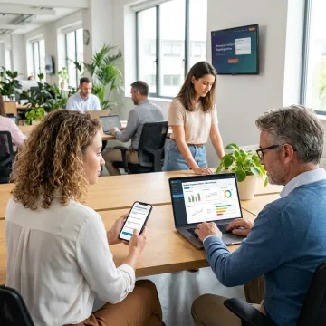 Employees using an anonymous workforce engagement platform