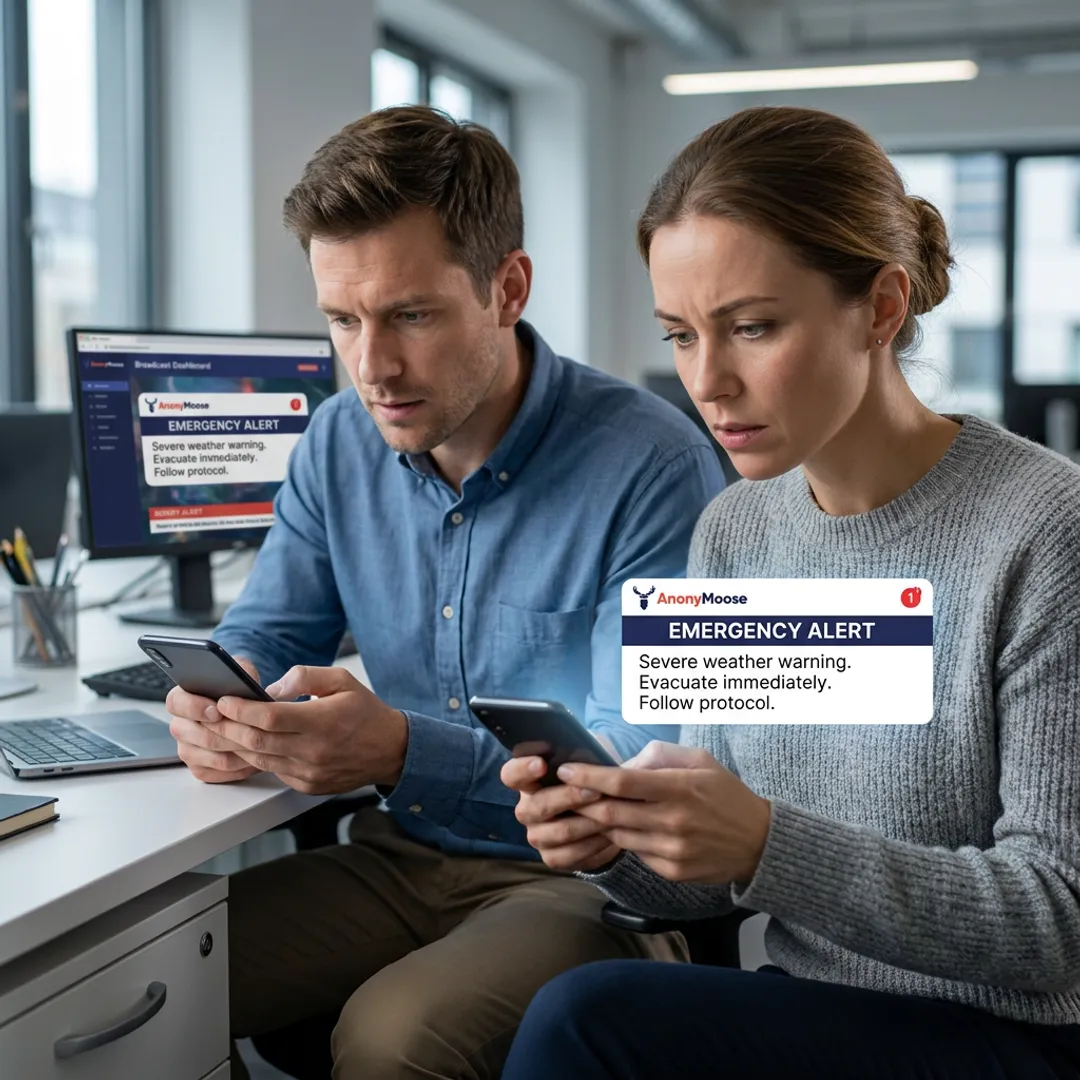 Mass Emergency Notification System for Employees