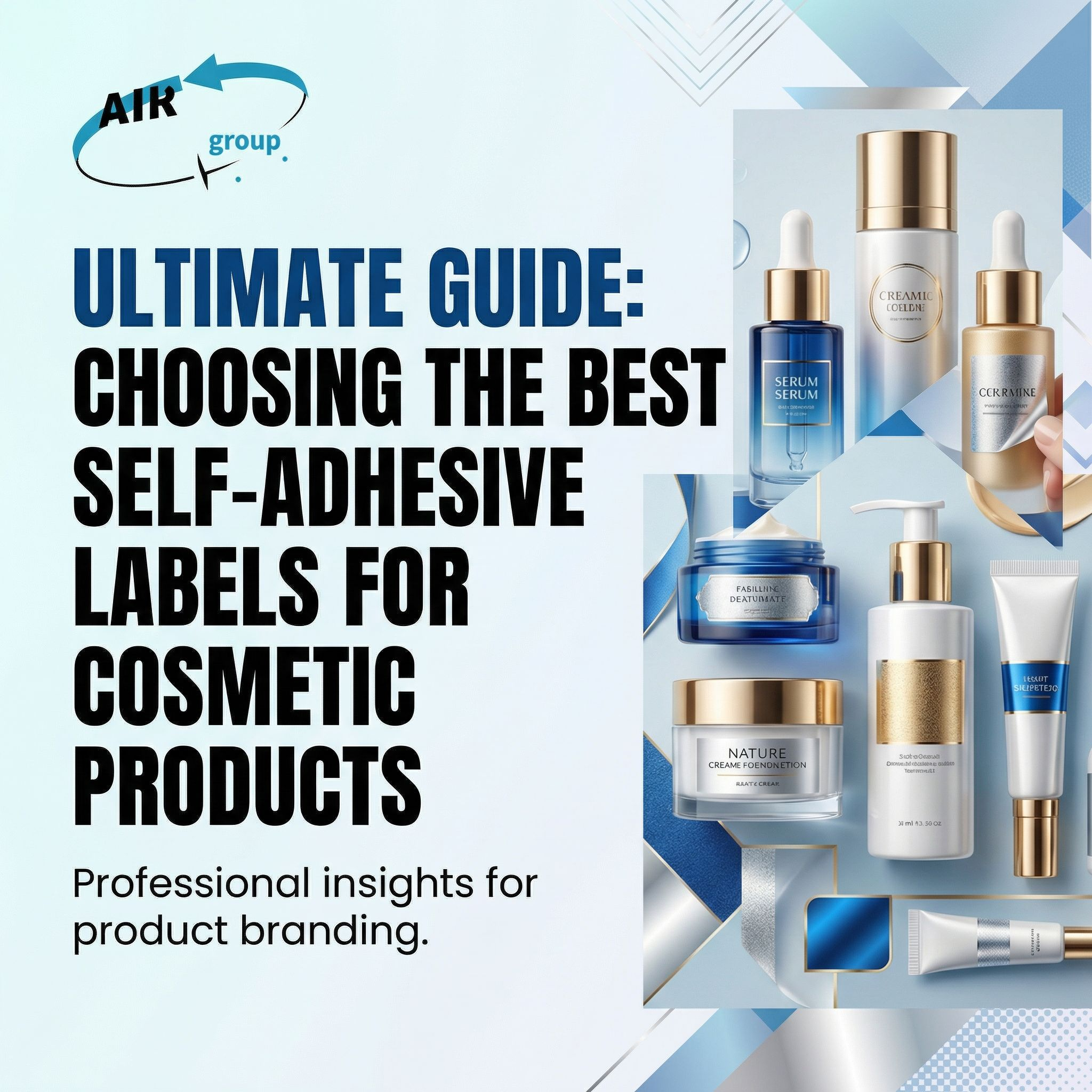Ultimate Guide: Choosing the Best Self-Adhesive Labels for Cosmetic Products
