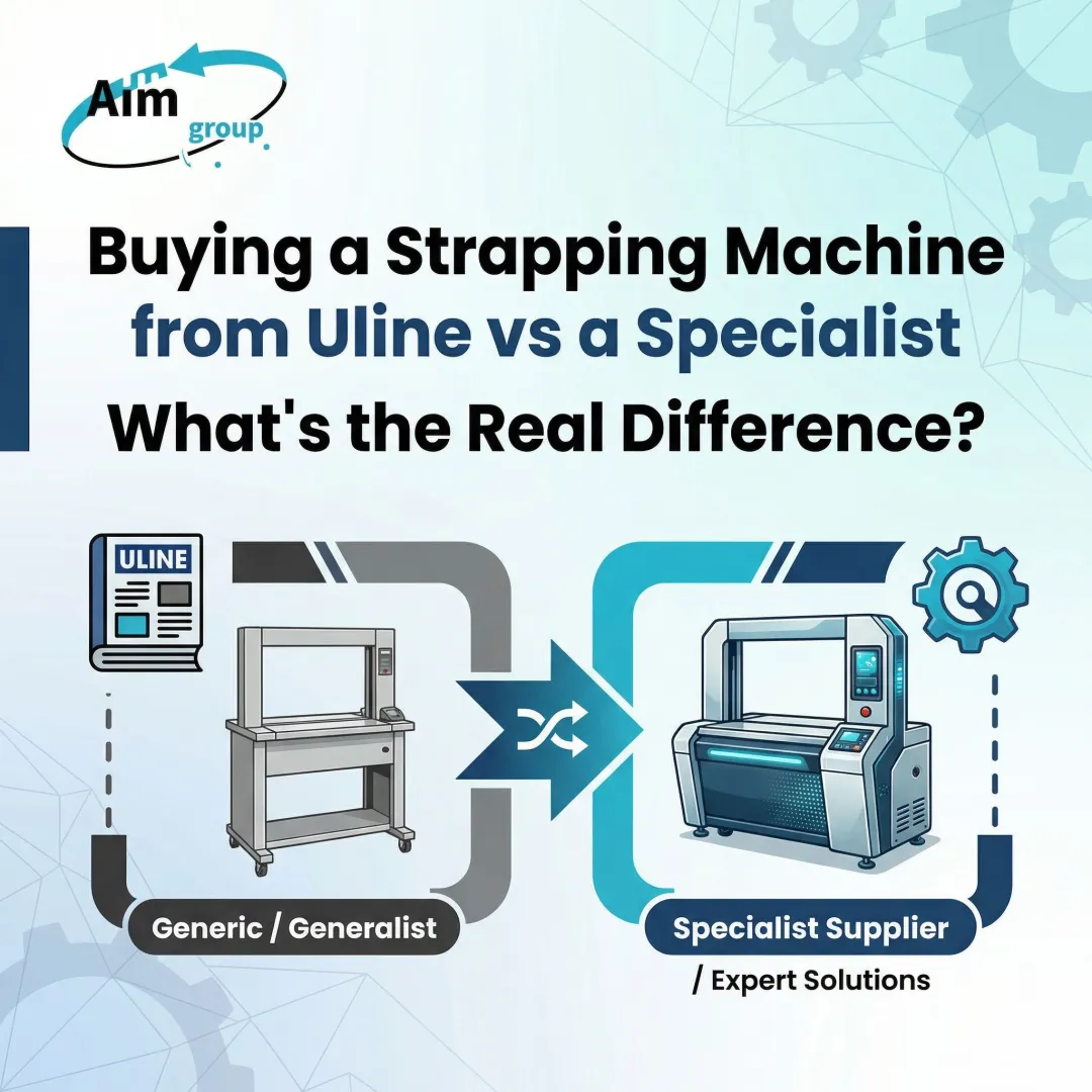 Buying a Strapping Machine from Uline vs a Specialist Supplier: What's the Real Difference?