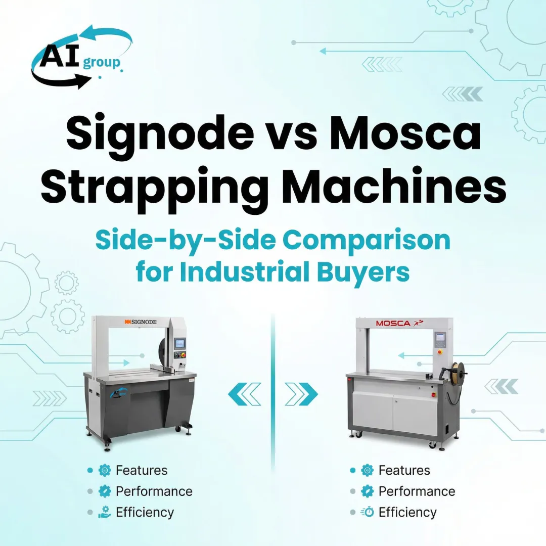 Signode vs Mosca Strapping Machines: Side-by-Side Comparison for Industrial Buyers