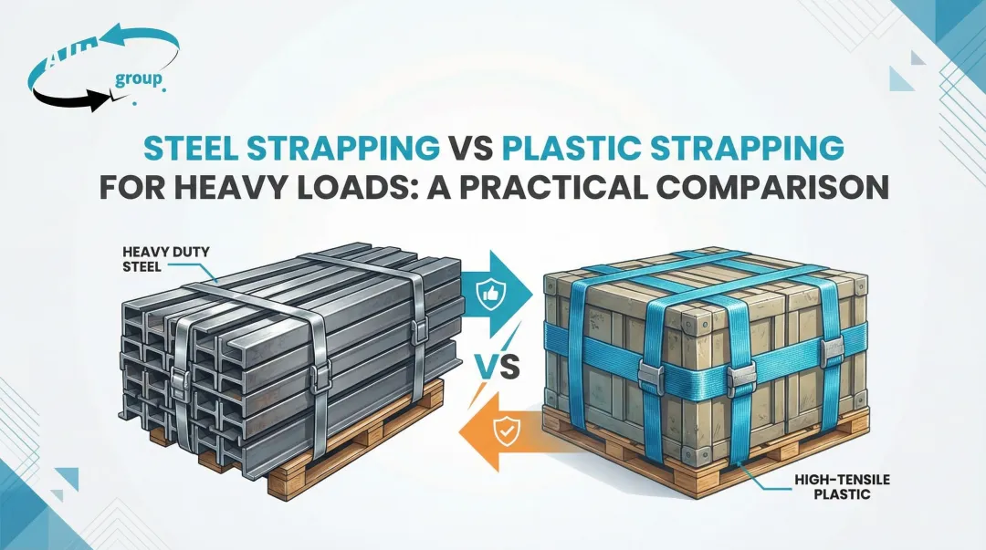 Steel Strapping vs Plastic Strapping for Heavy Loads: A Practical Comparison