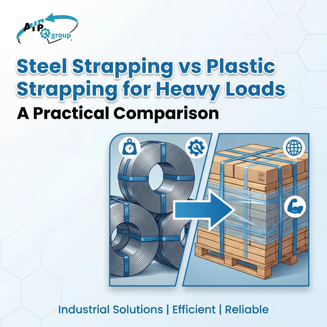 Steel Strapping vs Plastic Strapping for Heavy Loads: A Practical Comparison