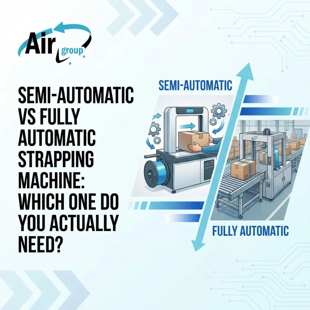 Semi-Automatic vs Fully Automatic Strapping Machine: Which One Do You Actually Need?