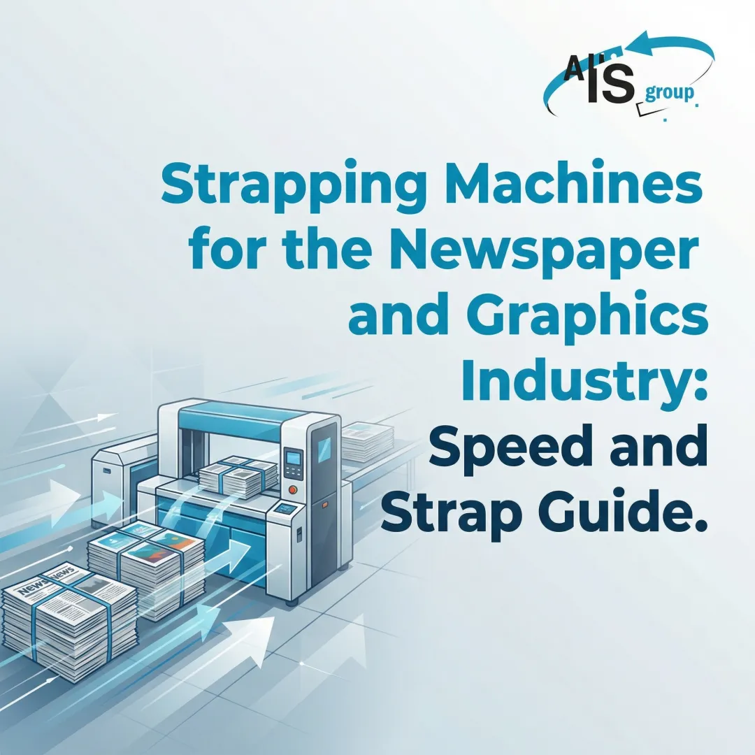 Strapping Machines for the Newspaper and Graphics Industry: Speed and Strap Guide
