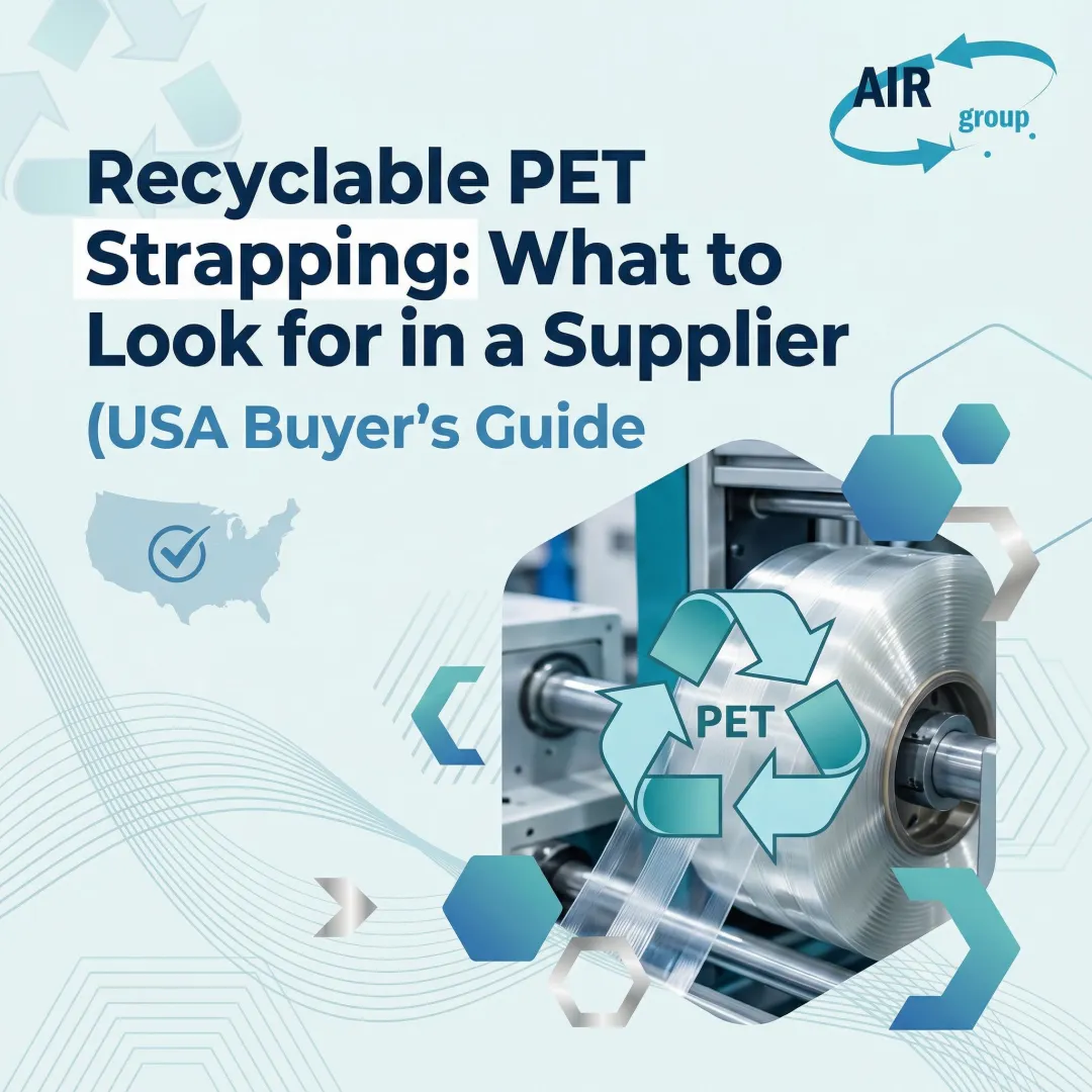 Recyclable PET Strapping: What to Look for in a Supplier (USA Buyer's Guide)