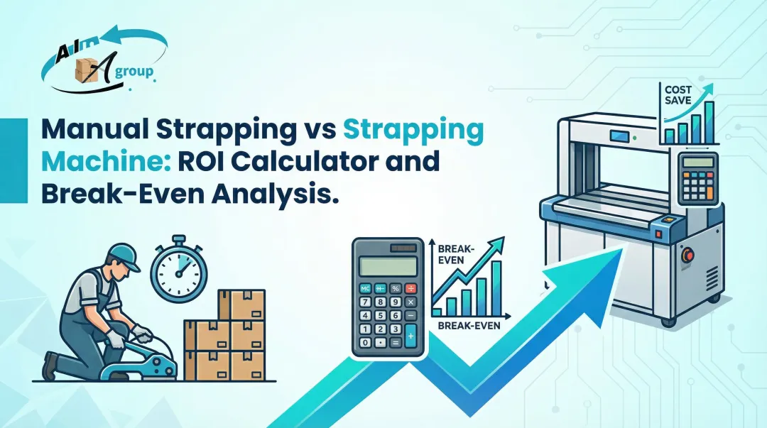 Manual Strapping vs Strapping Machine: ROI Calculator and Break-Even Analysis