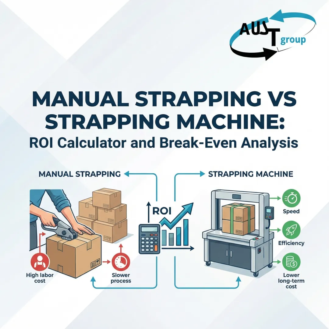Manual Strapping vs Strapping Machine: ROI Calculator and Break-Even Analysis