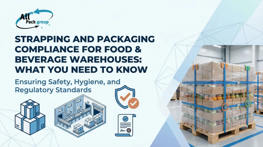 Strapping and Packaging Compliance for Food & Beverage Warehouses: What You Need to Know