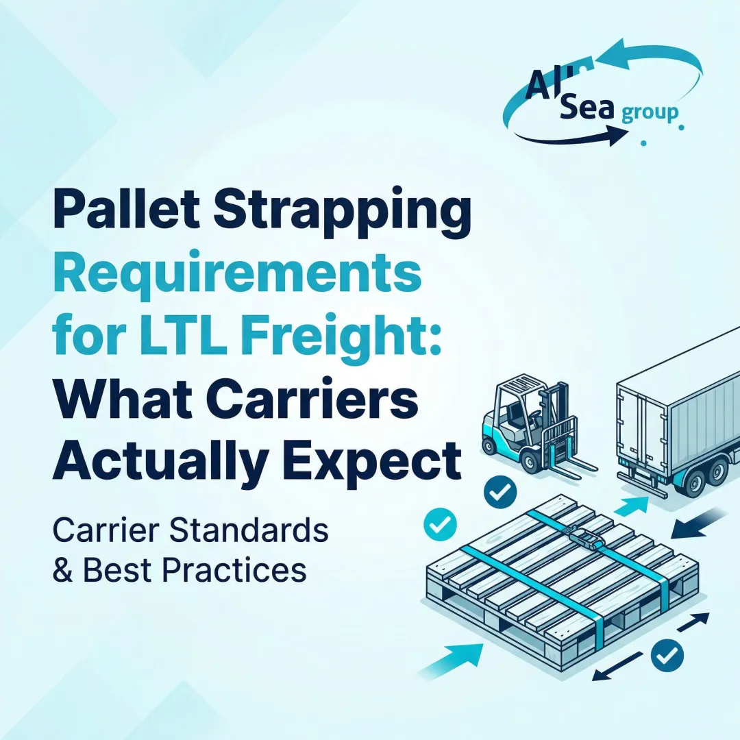 Pallet Strapping Requirements for LTL Freight: What Carriers Actually Expect