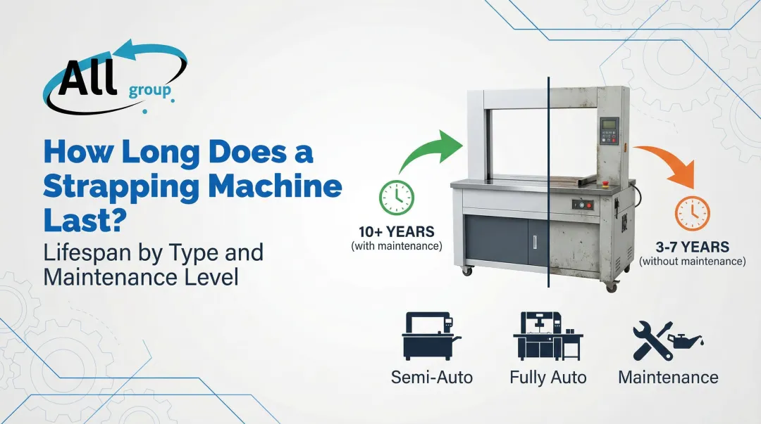 How Long Does a Strapping Machine Last? Lifespan by Type and Maintenance Level