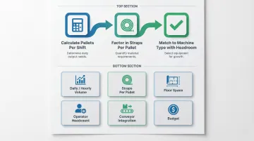 Strapping machine selection decision framework three steps and six key factors