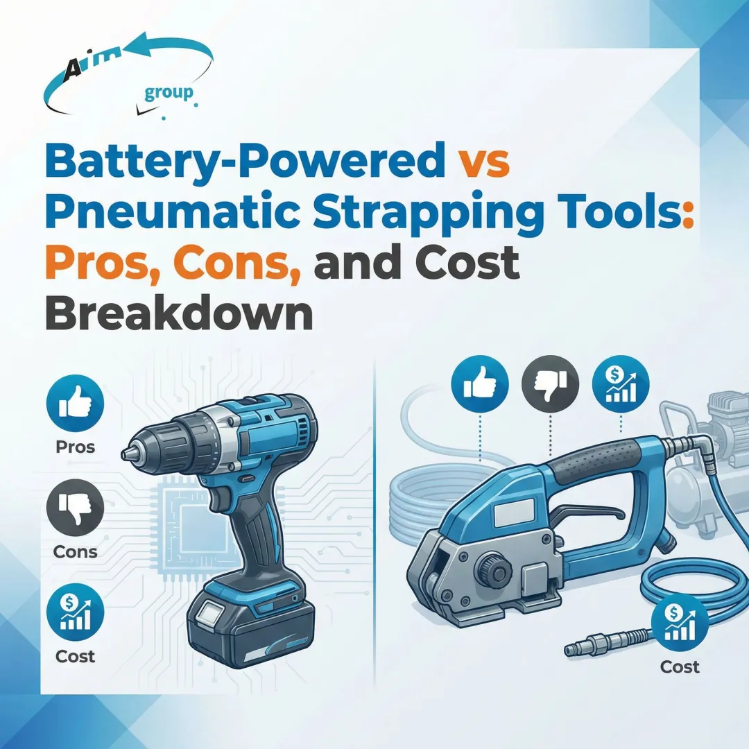 Battery-Powered vs Pneumatic Strapping Tools: Pros, Cons, and Cost Breakdown