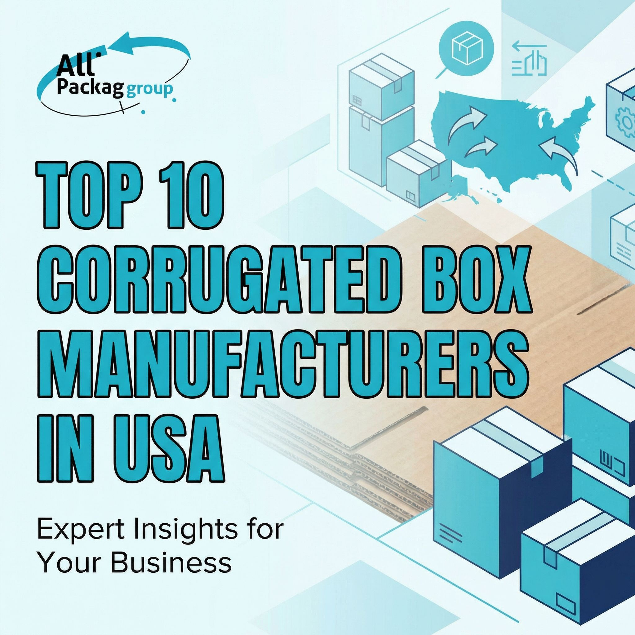 Top 10 Corrugated Box Manufacturers in USA