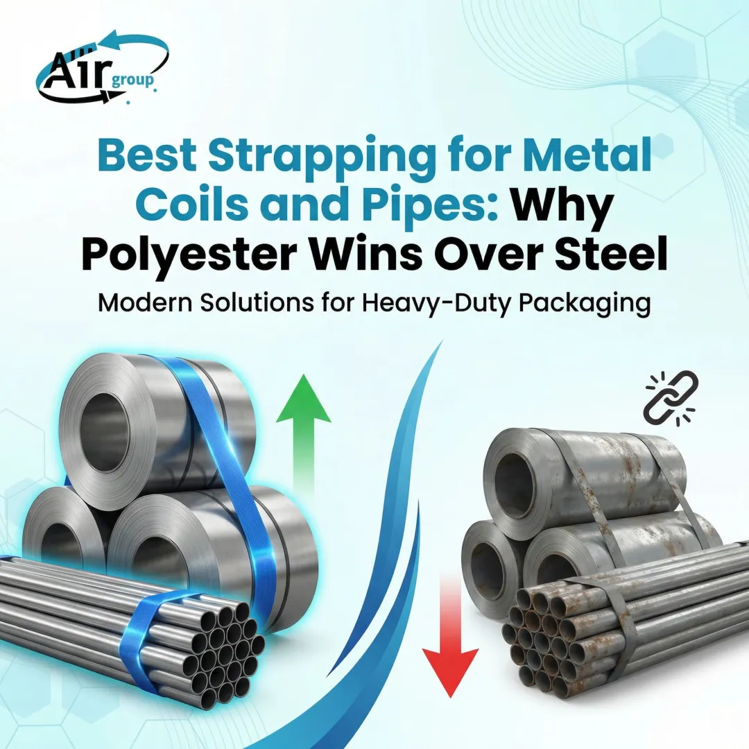 Best Strapping for Metal Coils and Pipes: Why Polyester Wins Over Steel