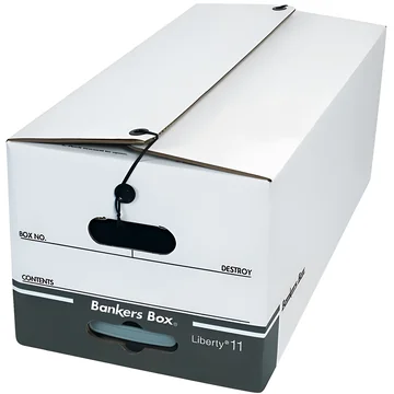 BANKERS BOX® String & Button File Storage Boxes
