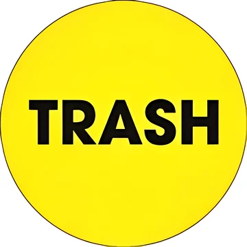 Disposal/Trash Labels