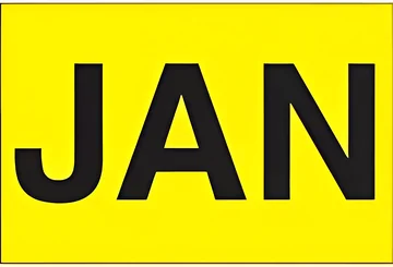 Months of the Year Inventory Labels