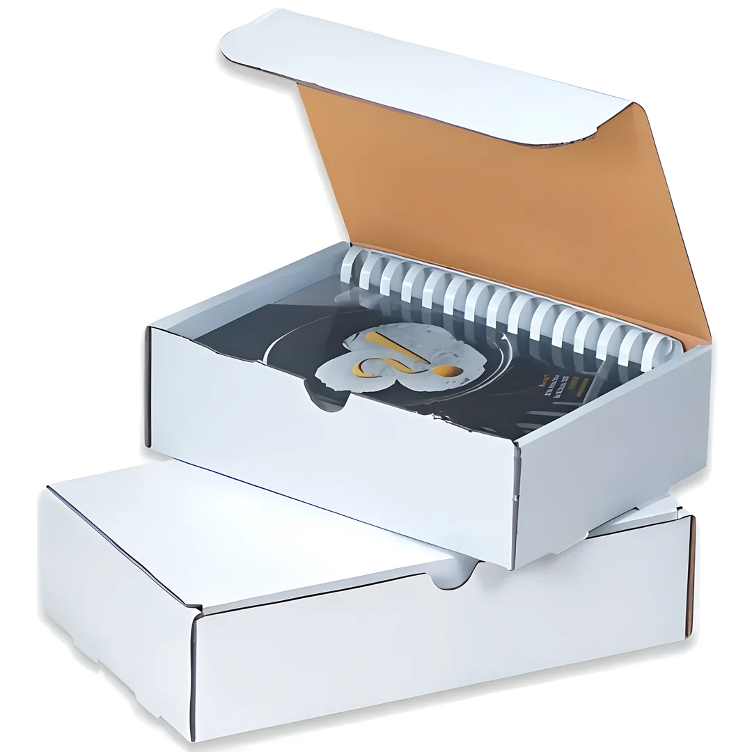 White Side Loading Locking Mailers