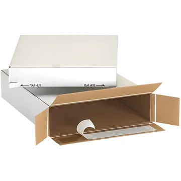 Flat Shipping and Packing Boxes