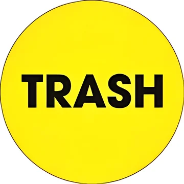 Disposal/Trash Labels